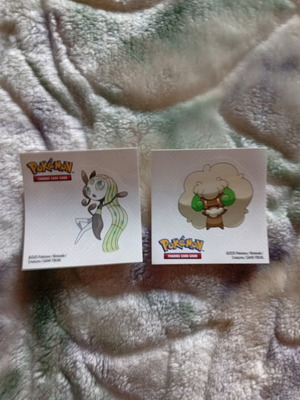 Pokémon stickers like new, 2 pieces