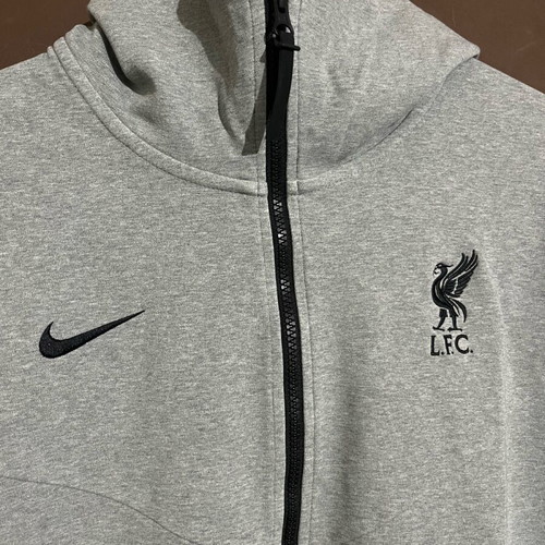 Nike Liverpool FC NSW Tech Pack Hoodie like new, size Xlarge, gray