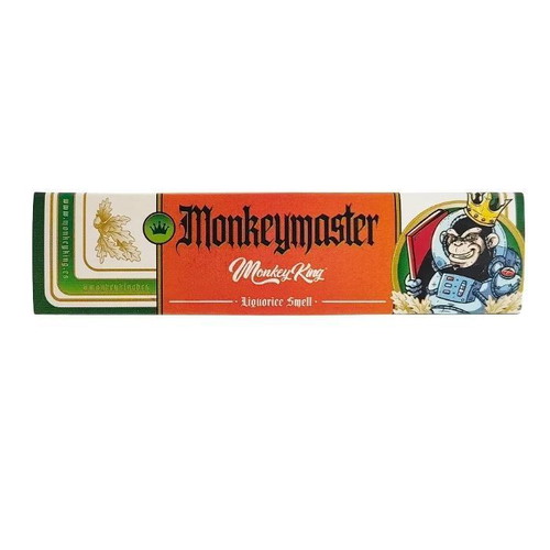 Monkey King Size Liquorice rolling papers 32 leaves with filters new