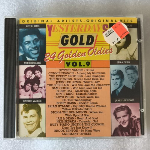 Yesterday Gold 24 Golden Oldies Vol.9 CD like new, R&B Soul