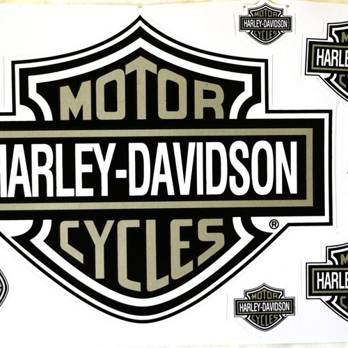 Harley Davidson HD041 Vinyl Stickers new, UV resist