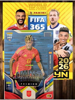 Κάρτα Nico Williams Premium Limited Edition Fifa 365 2026 Andrenalyn XL καινούργιο