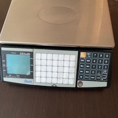 Aclas PS6 retail scale new with batteries and memories 30kg/10g