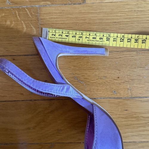 Sling back pumps size 39 new, pink and purple