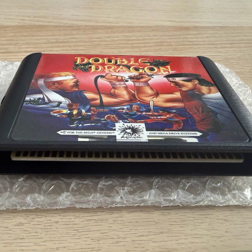 Double Dragon Sega Megadrive like new, aftermarket edition