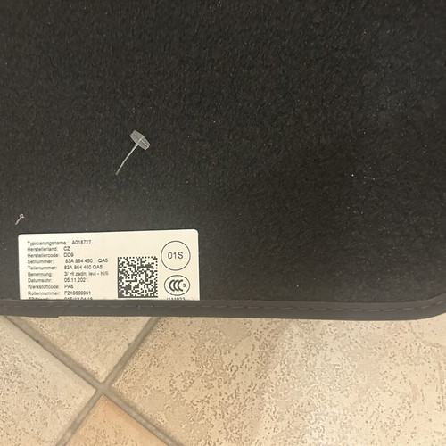 Audi Q3 2022+ Original Floor Mats new