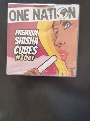 One Nation Shisa Cubes 1 kg and Shisa Aluminum Foil new