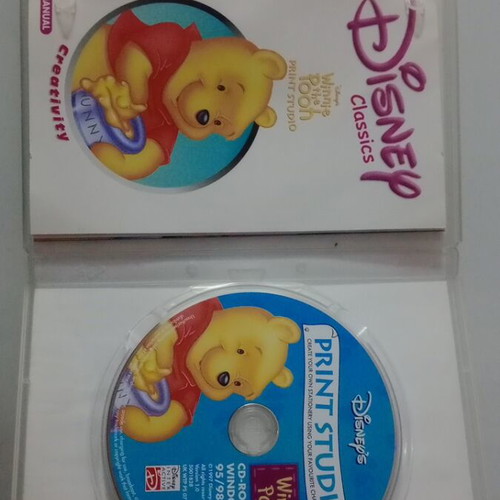 Winnie the Pooh Print Studio videogame used, PC