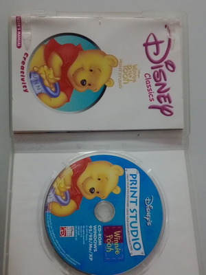 Winnie the Pooh Print Studio videogame used, PC