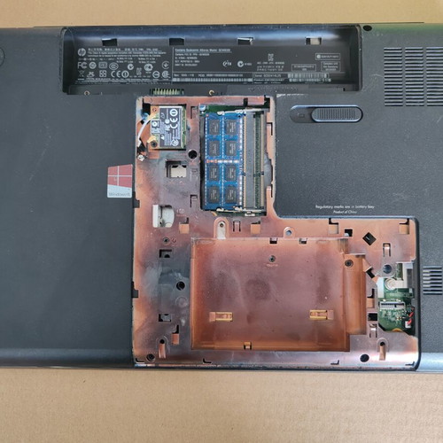 HP Pavilion G6-2255ev laptop parts used, missing components and battery