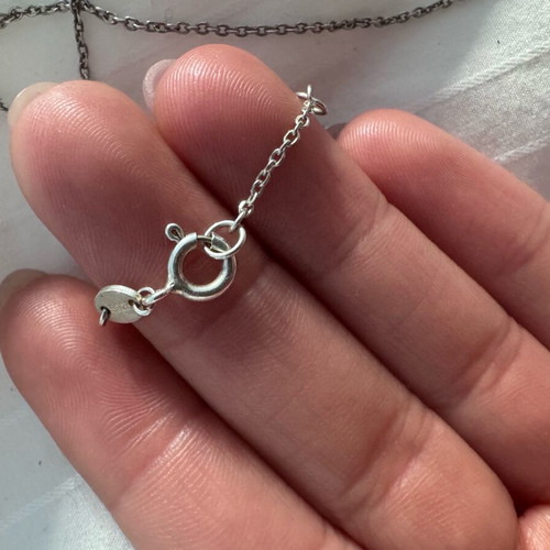 Links of London silver tag necklace 925 like new with box