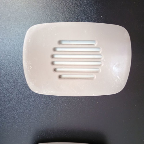 Soap holder used, white/grey Tescoma