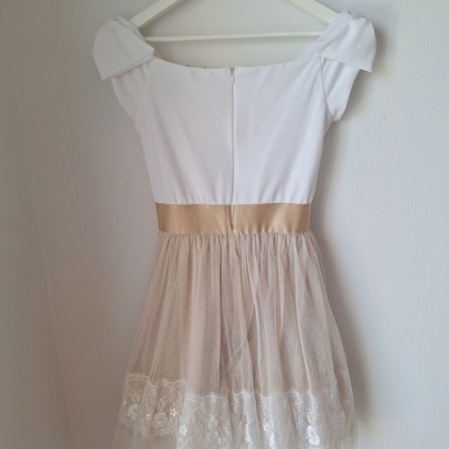 Zic Zac formal dress with tulle and lace size M like new