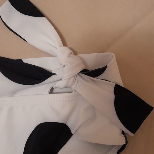 High-waisted swimsuit