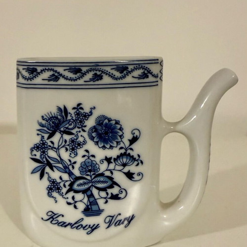 Porcelain used decorative item from Karlovy Vary