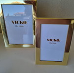 Vicko photo frame set 13x18 and 10x15 cm, gold wide metal