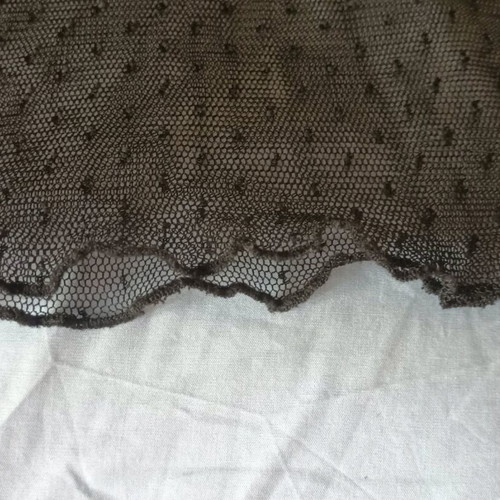 Black sheer top Zara like new, size S