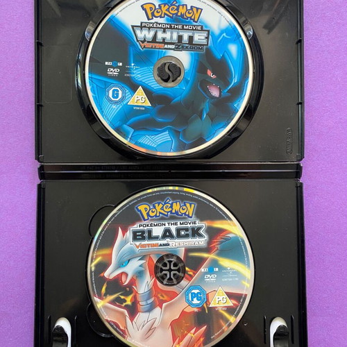 Pokémon The Movie Black and White 2 Movie Pack DVD like new