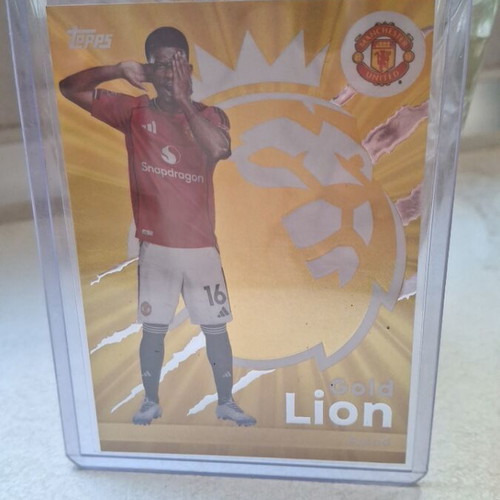 Amad Gold Lion Topps Premier League 2026 card