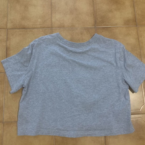 Nike crop top t shirt like new, black and grey, XS