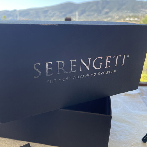 Serengeti Agostino sunglasses new, black and brown