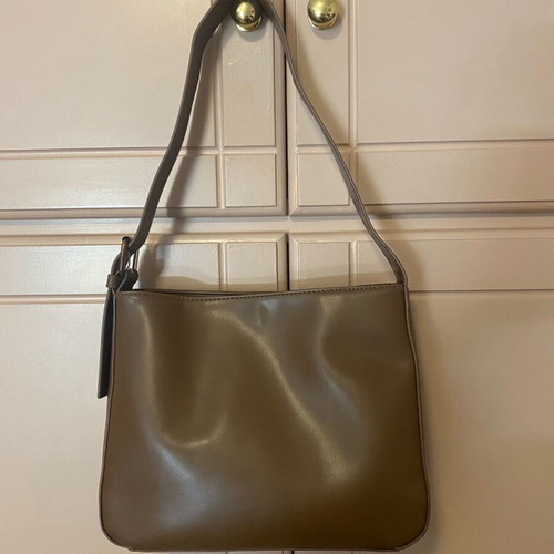 Glamorous shoulder bag brown, like new, medium capacity with button