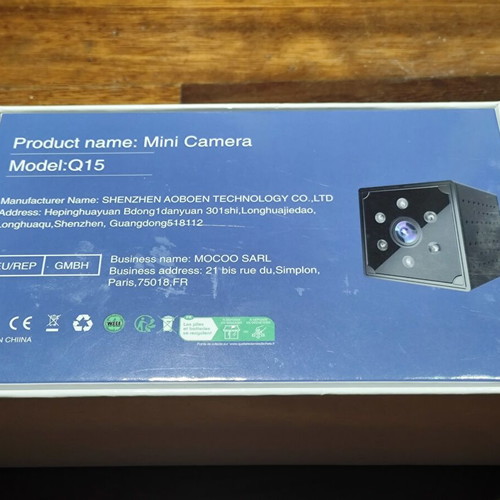 Wireless Mini Camera Q15 Wi-Fi HD