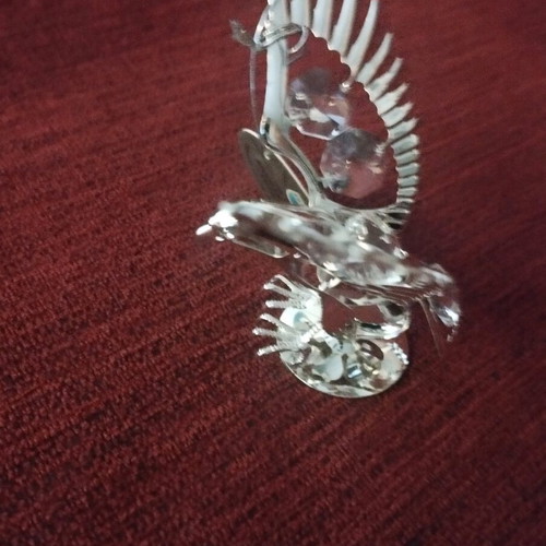 Crystal Temptation decorative eagle new with Swarovski crystals