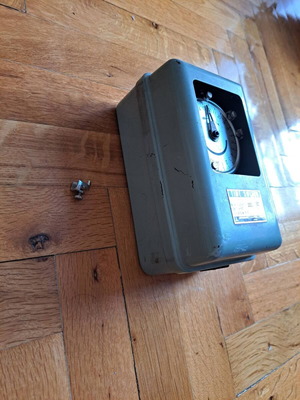 Rare time switch 1935 used, moderate condition