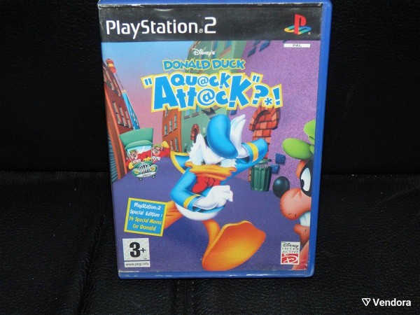  Disney's Donald Duck Quack Attack PLAYSTATION 2