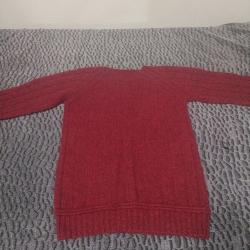 Diesel wool long-sleeve sweater like new, red, size S