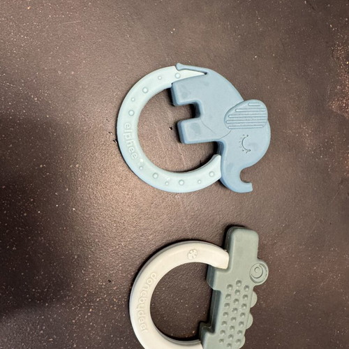 Done by Deer Teething Rings Elphee & Croco set of 2