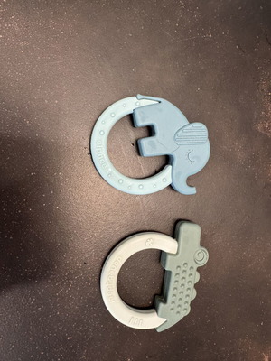 Done by Deer Teething Rings Elphee & Croco set of 2