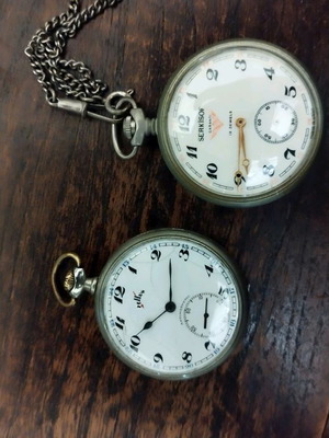 Pocket watches used, Tellus and Russian stationmaster