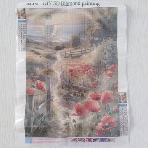 Diamond painting kit 30x40, new with all materials