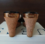 Guess platform shoes like new, size 36, black patent