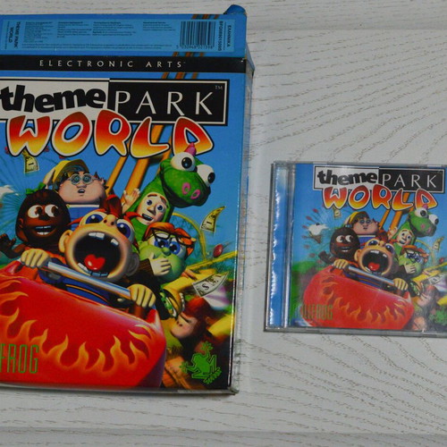 Bigbox Theme Park World PC used, Greek packaging, very good condition