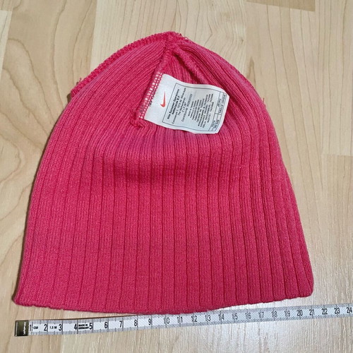 Nike beanie new, gray and pink, one size