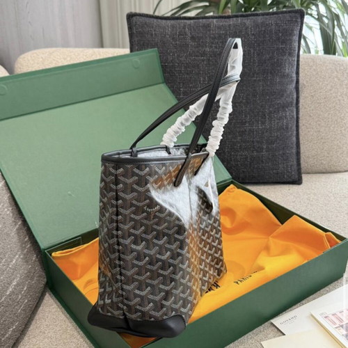 Goyard Canvas Artois PM τσάντες ώμου νέες, λευκό και πράσινο