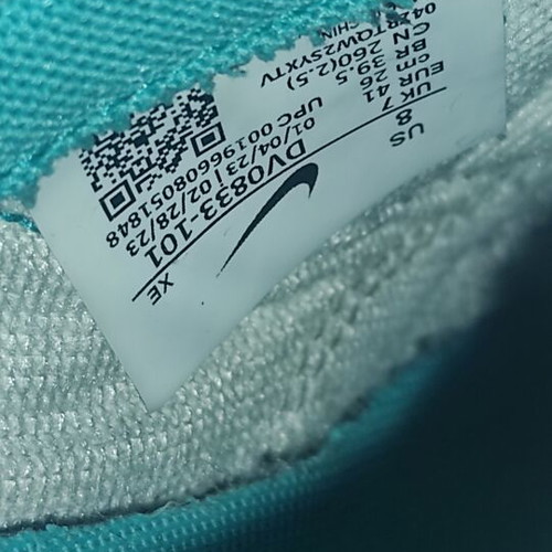 Nike Dunk Low Retro Clear Jade sneakers size 41 used, leather