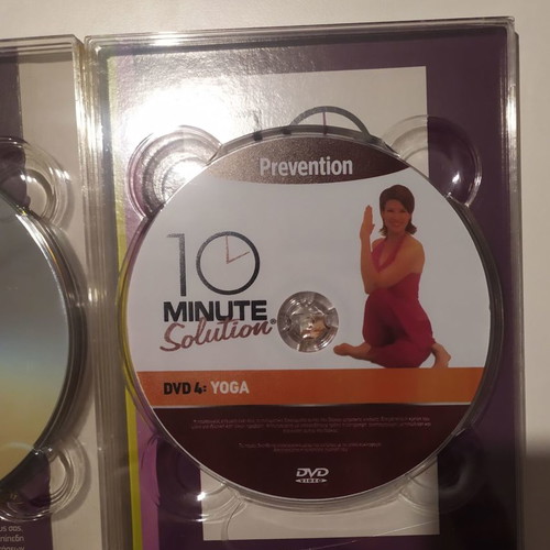 10 Minute Solution fitness DVD used, with dance, yoga, pilates