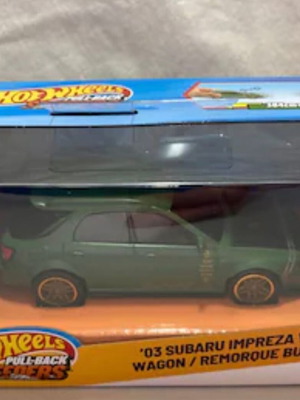 Hot Wheels Subaru Pull Back Καινούργιο