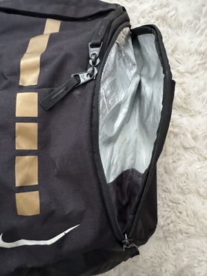 Nike backpack used, black, suitable for school and sports