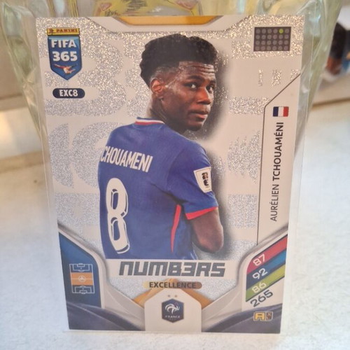 Aurelien Tchouameni Numbers Panini 2026 card