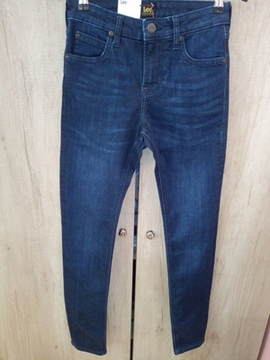 Lee denim unisex skinny jeans, blue, size XXS