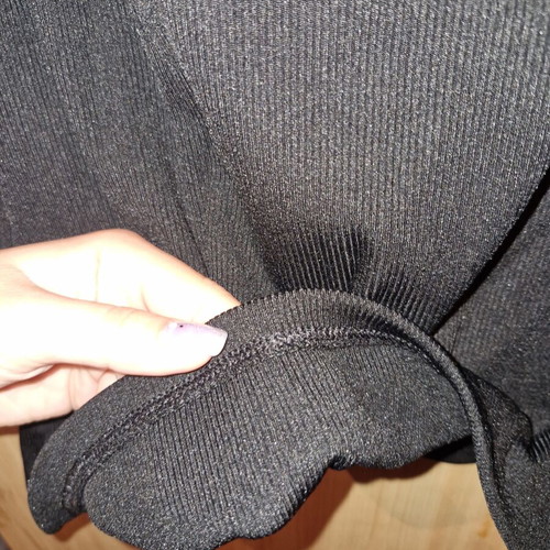 Zara black tank top new, size L