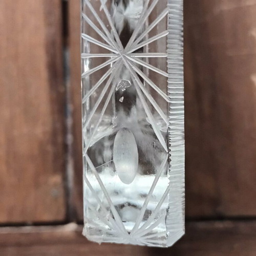 Crystal photo frame like new, 14.5x19 cm