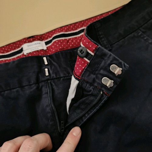 Dockers Favorite Fit chinos navy blue pants like new, size XXL