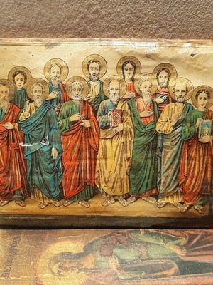 Ρωσική Εκκλησιαστική Λιθογραφία 19ου αιώνα σαν καινούργιο