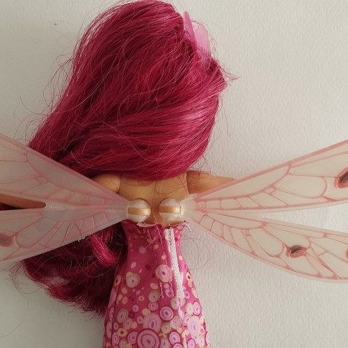 Mia and Me Yuko Fairy Dress doll used